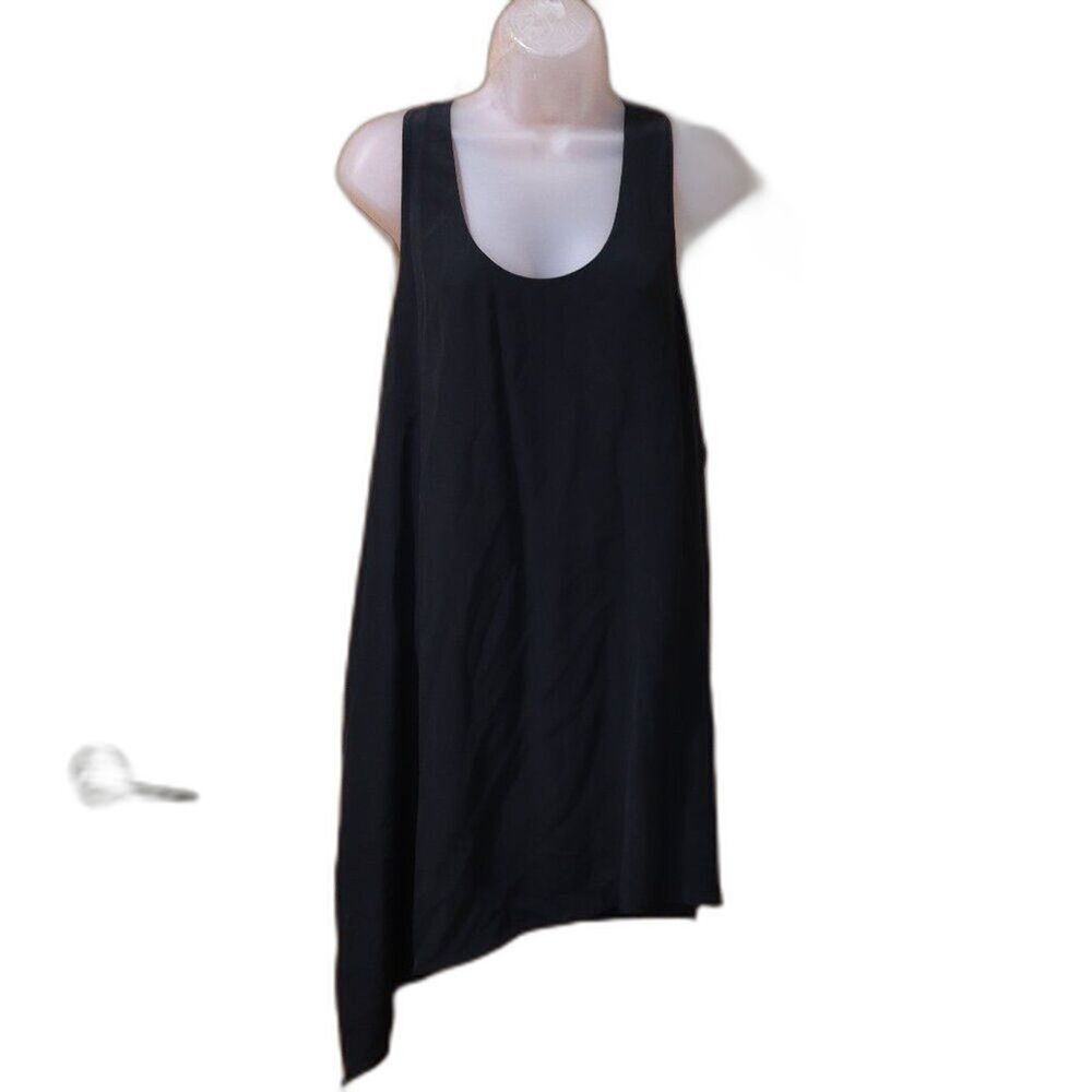 The Fisher Project Eileen Fisher Black Sleeveless Tunic Top L NWT